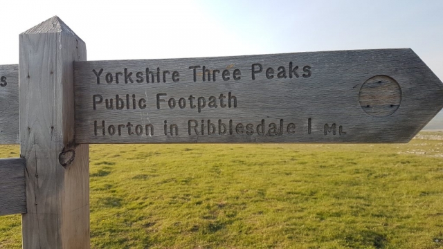 Yorkshire three peaks