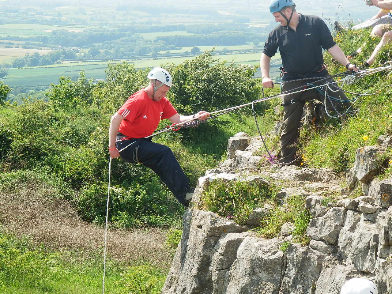 Abseil and climbing sessions