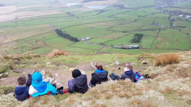 Pendle Hill. Guided Walk. Youth work