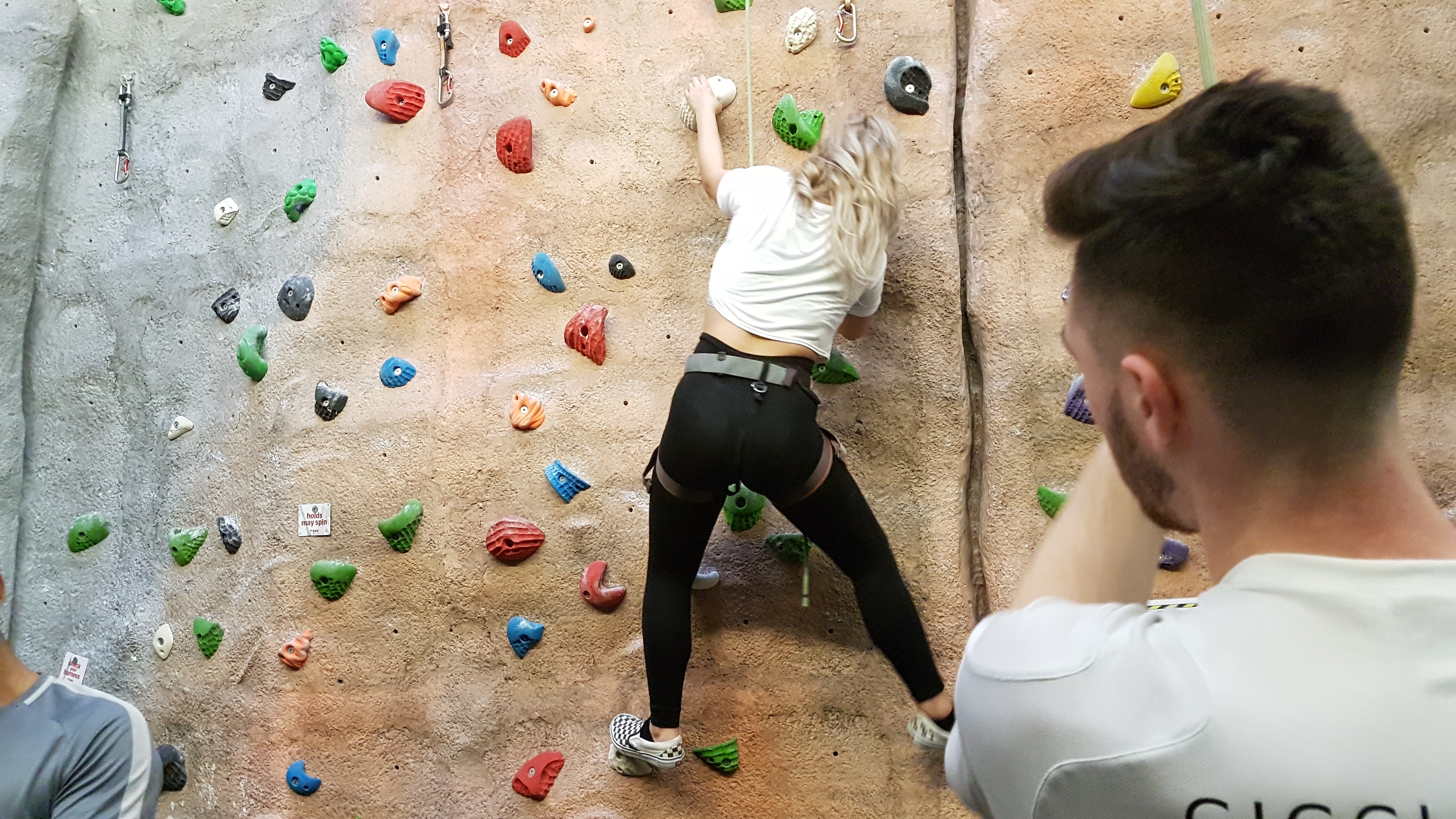 climbing wall instructor, climbing instructor