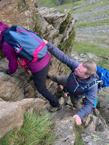Guided Walk, Mountain Leader, Helvellyn, The Chimney, The Bad Step
